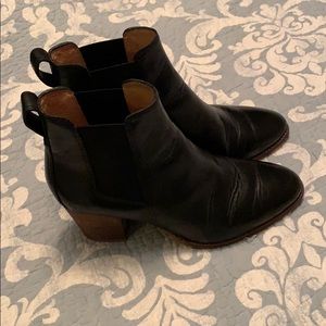 Black Madewell Regan Ankle Boot